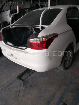 Citroen c-elysee çıkma arka dingil 2015 orjinal