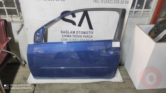 FORD FİESTA ÇIKMA  TEK KAPI SOL ÖN KAPI MAVİ