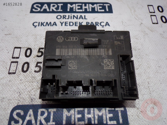 ÇIKMA AUDİ A4 A5 KAPI KONTROL ÜNİTESİ 8T0 959 792 G