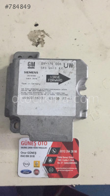 OPEL ASTRA G AİRBAG BEYNİ CIKMA ORJİNAL 09174006