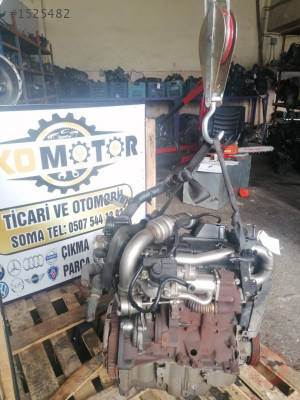 Renault K9 kf 1.5 dizel komple motor çıkma