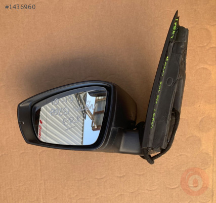 POLO 10-14 DIŞ DİKİZ AYNASI SOL (SİYAH KAPAK) 6R1857507Q9B9