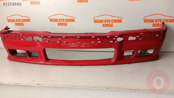 Bmw e36 ön tampon orijinal çıkma kırmızı