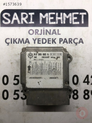 ÇIKMA VW GOLF AİRBAG BEYNİ 1K0909605N - 1K0 909 605 N