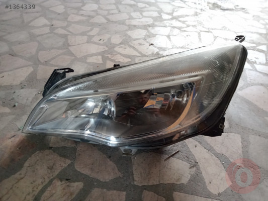 Opel Astra j makyajsız kasa sol ön far 2014 çıkma parça