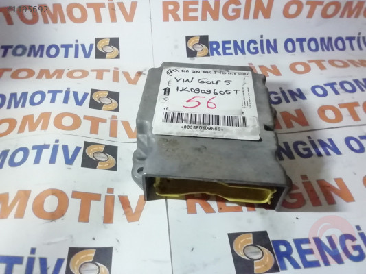 VOLKSWAGEN GOLF 5 AİRBAG BEYNİ 1K0909605T