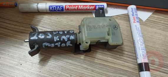 203 C SERİSİ DEPO KAPAK MOTORU MERCEDES ORJİNAL ÇIKMA