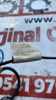 1K0365MA volkswagen golf 5 göğüs airbag kablosu fiş soketi