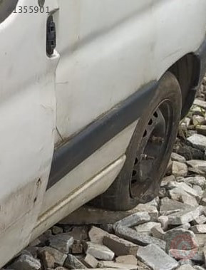 1999 MODEL PEUGEOT PARTNER 1.4 ÇIKMA SOL ARKA KAPI BANDI