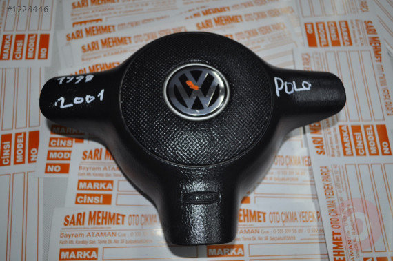 ÇIKMA VW POLO 1999-2001 DİREKSİYON HAVA YASTIĞI AİRBAG