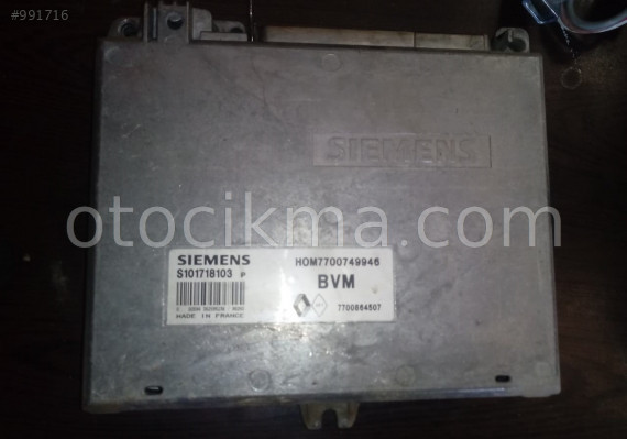 1997 renault 19 europa 1.4 çıkma motor beyni