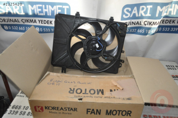 SIFIR HYUNDAİ GETZ RADYATÖR FANI