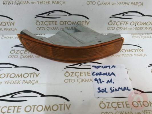 TOYOTA COROLLA 93 -TAMPON ÖN  SİNYAL ORJİNAL ÇIKMA SİNYALİ