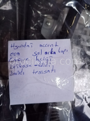 Hyundai Accent  Era  Arka Kapı iç malzemeleri