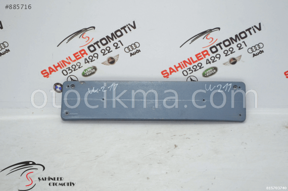 2002 2006 MERCEDES E SERISI W211 ÖN PLAKALıK A2118850781