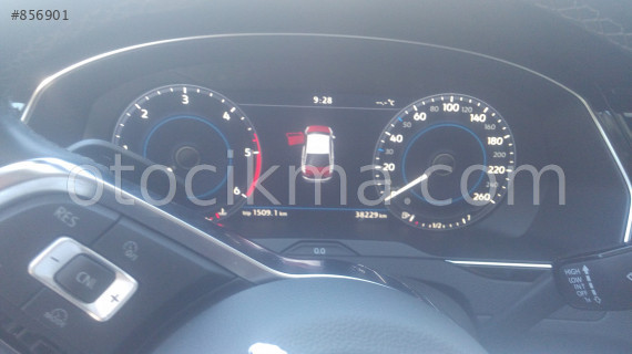 VOLKSWAGEN PASSAT ÇIKMA HAYALET EKRAN KM SAATİ