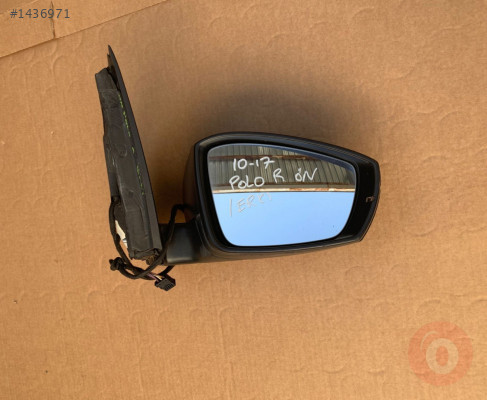 POLO 10-14 DIŞ DİKİZ AYNASI SAĞ (SİYAH KAPAK) 6R1857508Q9B9