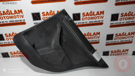 VW JETTA 05-10 ÇIKMA SAĞ ARKA KAPI DÖŞEMESİ OEM; 1K4868116