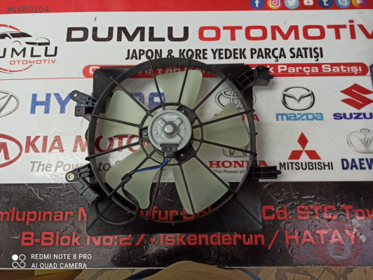 CİVİC 01-06 RADYATÖR FANI
