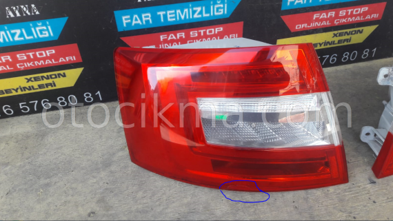 Skoda Octavia Ledli Stop Sol