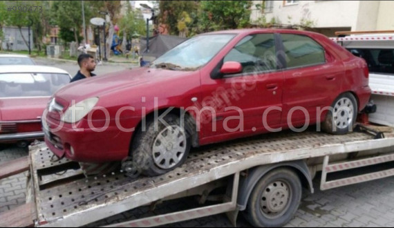 Citroen xsara 2004 orjinal çıkma kapı camı