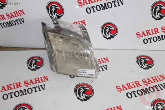 2003-2006 FORD FUSİON FAR ÇIKMA PARÇA