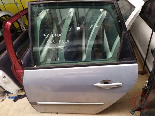 RENAULT SCENİC CIKMA ORIJINAL SOL ARKA KAPİ