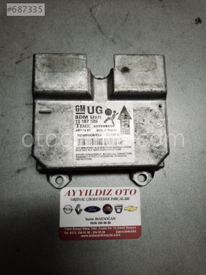 OPEL CORSA D AİRBAG BEYNİ 13187526 UG