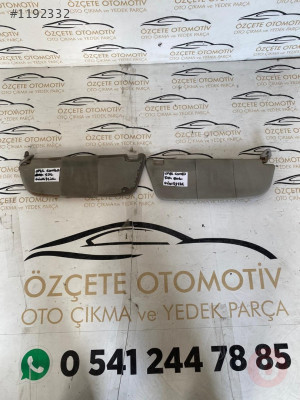 OPEL COMBO B GÜNEŞLİK TAKIMI SAĞ SOL ORJİNAL ÇIKMA