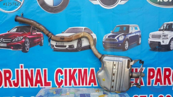MERCEDES S SERİSİ W222 KASA EGZOZ KOMPLE ORJ ÇIKMA