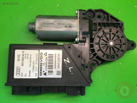 AUDİ A4 01-08 CAM MOTORU SOL ARKA 8E0959801E