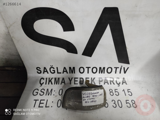 OEM; 052-3903 HONDA ACCORD 90 ÇIKMA  SAĞ ÖN SİNYAL