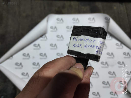 OEM;96366692 PEUGEOT 207 ÇIKMA AYAR ANAHTARI