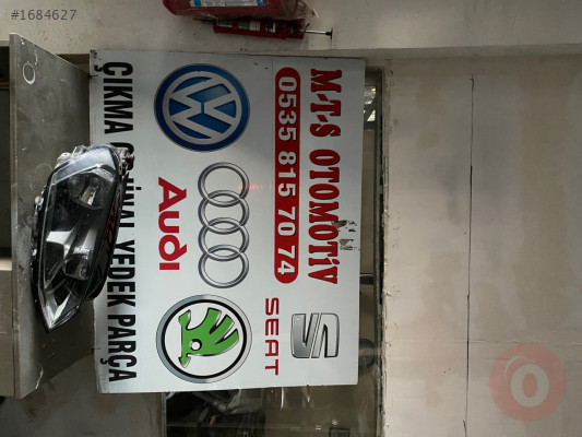 VOLKSWAGEN GOLF 7 SAĞ ÖN FAR ÇIKMA ORİJİNAL 2013-2019