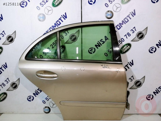 MERCEDES E SERİSİ W211 KASA SAĞ ARKA KAPI CAMI ORJ ÇIKMA