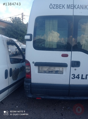 Renault Master 2005 arka bagaj kapağı