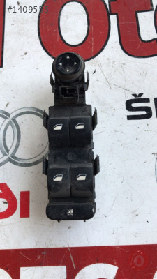 53269704 peugeot 407 sol ön kapı dörtlü cam düğmesi
