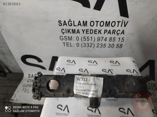 9630142180 PEUGEOT PARTNER 2.0 HDİ ÇIKMA  KÜLBÜLATÖR KAPAĞI