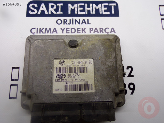 ÇIKMA VW POLO 1.4 MOTOR BEYNİ 036906034ED - 036 906 034 ED
