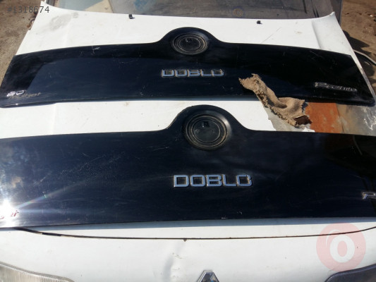 Fiat Doblo Arka Bagaj Kapak Kaplaması 2011-2016
