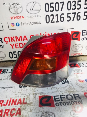 TOYOTA YARİS SAĞ STOP ORJİNAL ÇIKMA YEDEK PARÇA 2009-2011