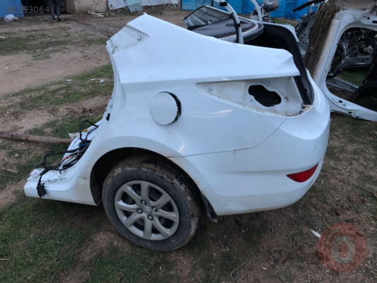 Hyundai blue kesme arka kıç dolu