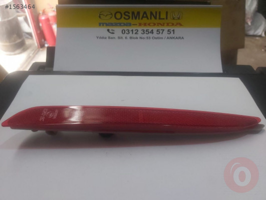 MAZDA 3 2009 - 2012 SOL ARKA TAMPON REFLEKTÖRÜ
