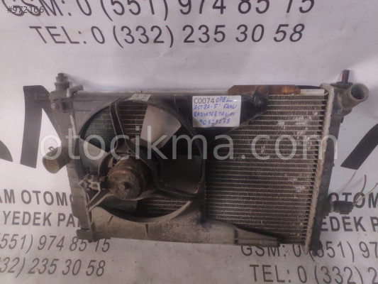 OEM; 90529178 OPEL ASTRA F FANLI RADYATÖR TAKIMI OEM; 905291