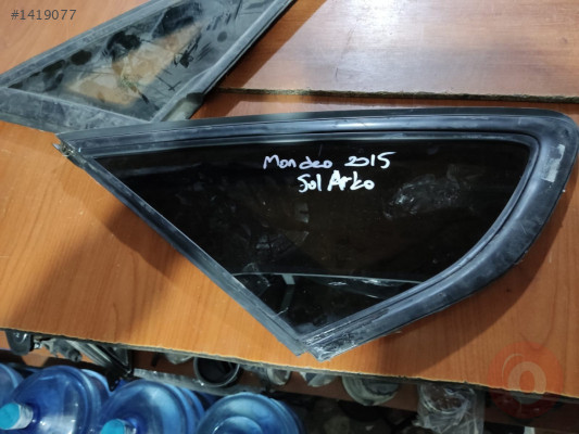MONDEO SOL ARKA KELEBEK CAMI SİYAH ORJİNAL ÇIKMA 2014-2019