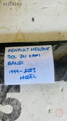 RENAULT MEGANE SOL ÖN KAPI ÇITASI ORİJİNAL ÇIKMA 1999-2003