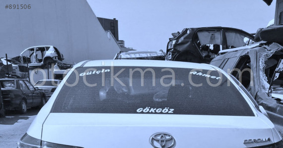 2017 TOYOTA COROLLA ÇIKMA  BAGAJ CAMI.