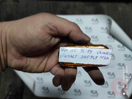 OEM;3A0949117A VW POLO 96-99 ÇIKMA  ÇAMURLUK SİNYALİ