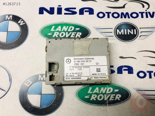 MERCEDES ML SERİSİ W164  KASA KONTROL ÜNİTESİ ORJ ÇIKMA