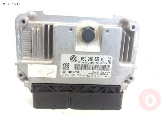 VW GOLF  JETTA  MOTOR BEYNİ 1.4 TSİ DSG 03C906022AL